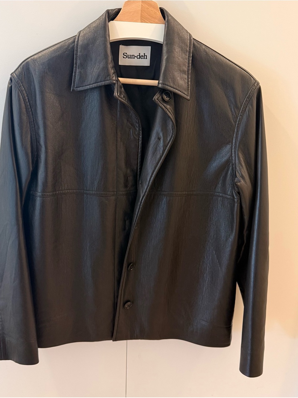 Aritzia Sunday Best Faux Leather Jacket
